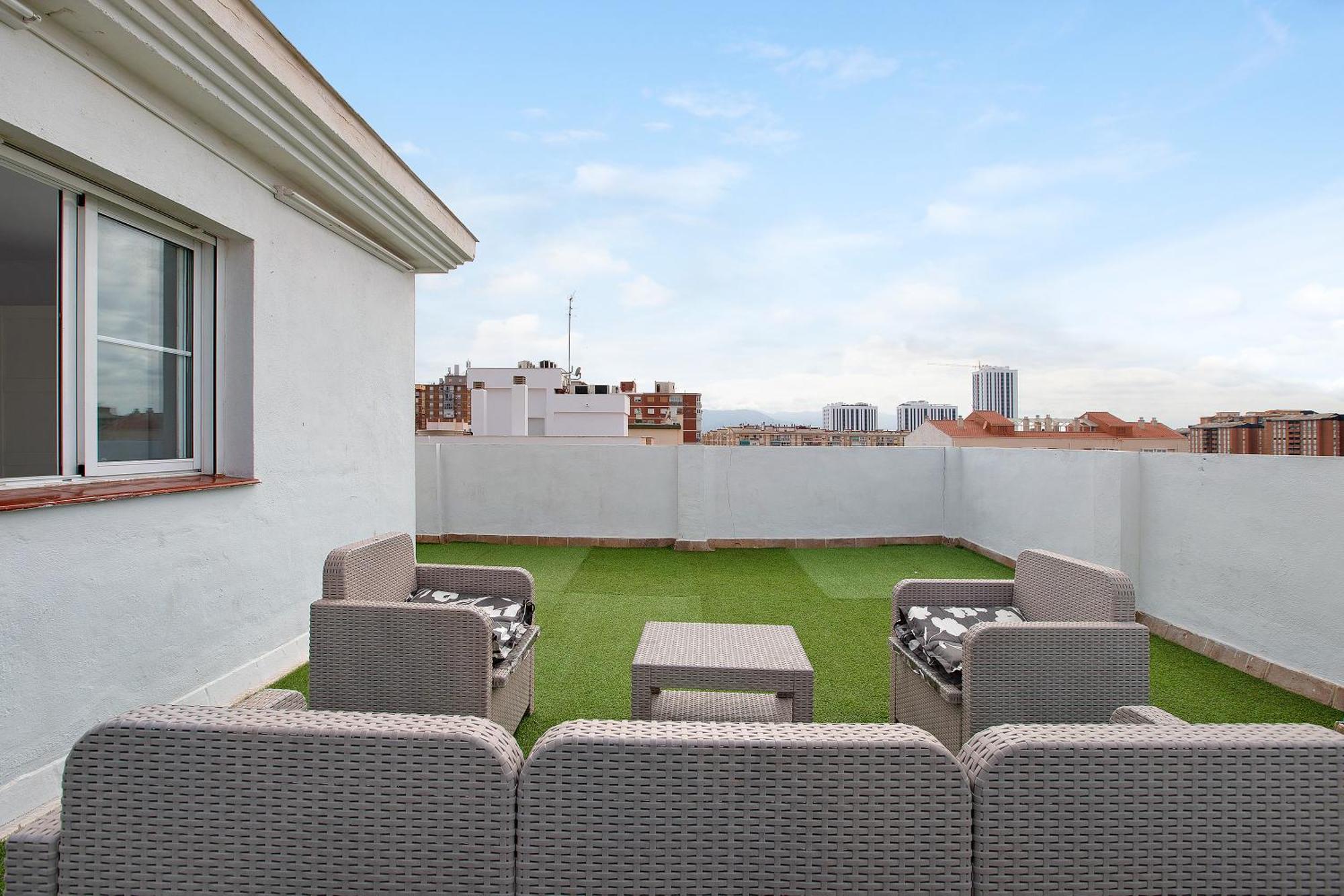 Апартаменти Atico Duplex En Малага Екстер'єр фото