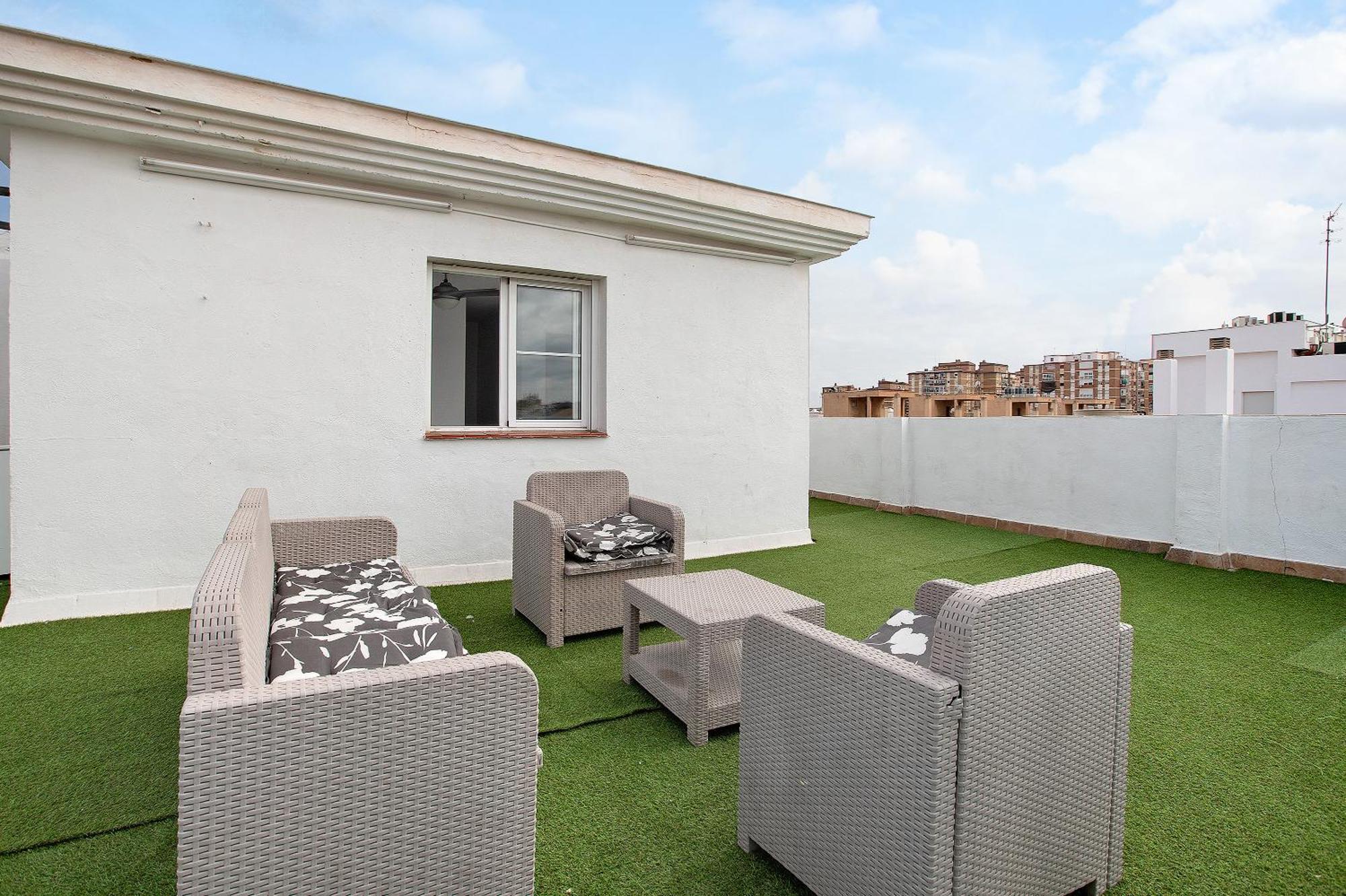 Апартаменти Atico Duplex En Малага Екстер'єр фото